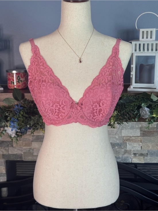 Victoria's Secret Other - NWT Victoria's Secret Body by Victoria Lined Demi Lace Bra 38C Pink